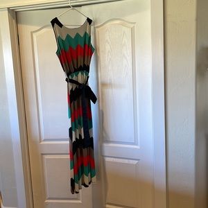 Carrie Allen sleeveless long maxi dress, size XL